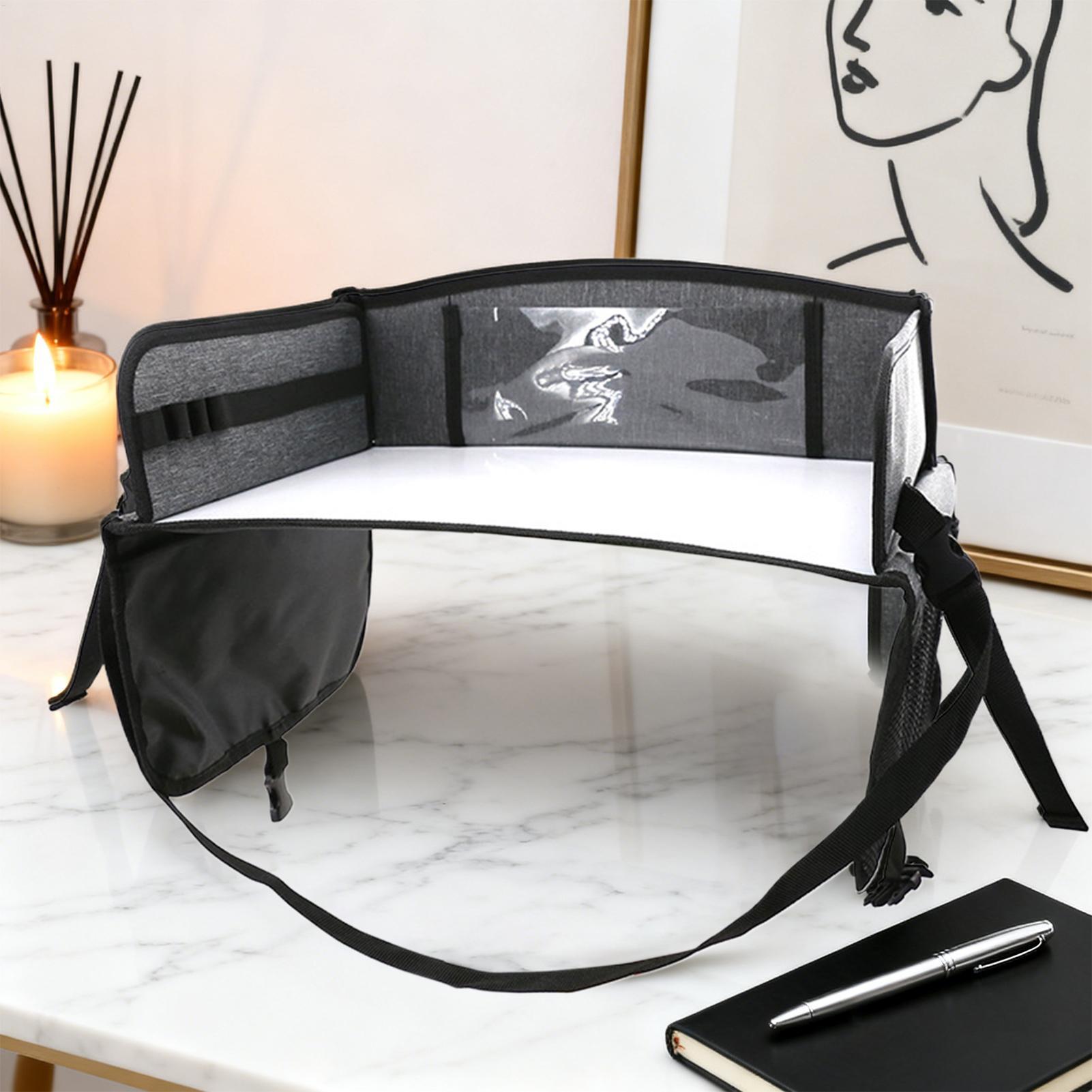 Car Seat Organizer - Kinder-Autotisch mit Tasche, faltbarer Organizer, interaktives