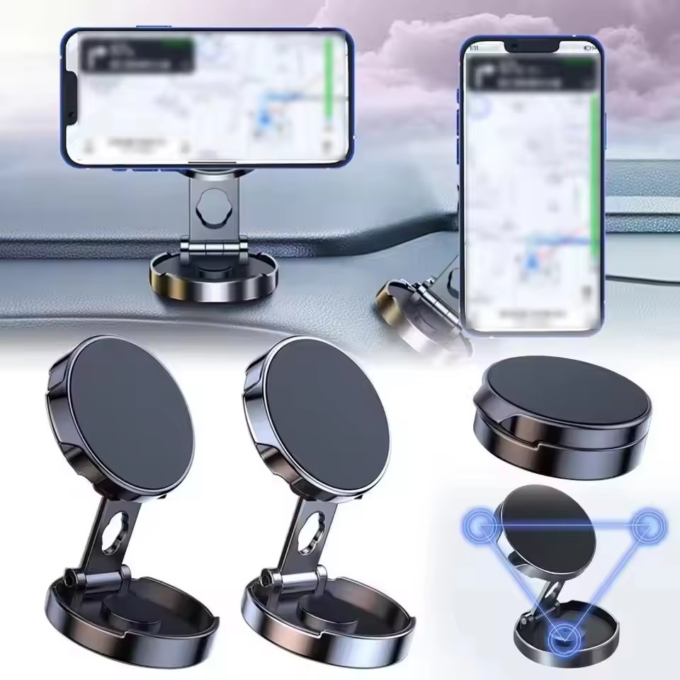 Car Phone Holder Magnetic - Starker magnetischer Handyhalter 720 ° Faltbare