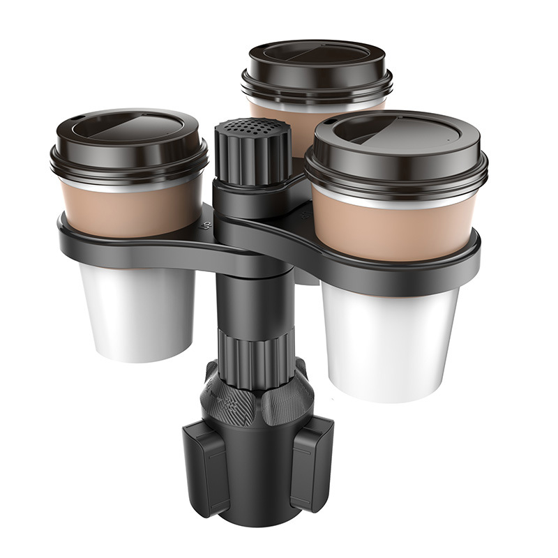 Car Accessories Must Have - 360 ° Drehbarer 3-in-1 Auto-Getränkehalter Abnehmbar