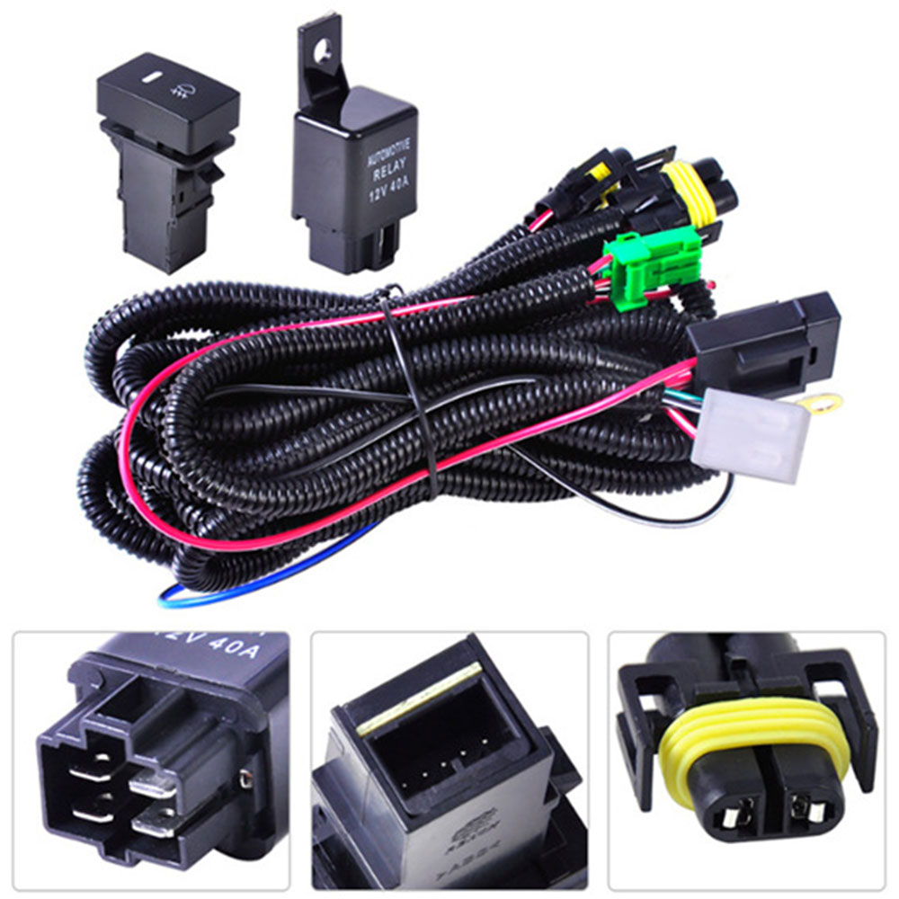 Car Accessories Xcent - 12V Auto Nebels chein werfer Drähte