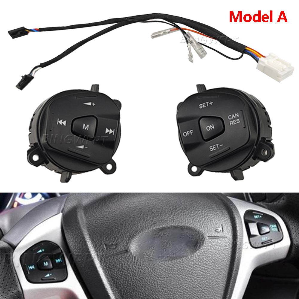 Car Accessories For Steering Wheel - Autozubehör Lenkrad-Lautstärkeregler mit blauer Hintergrundbeleuchtung für