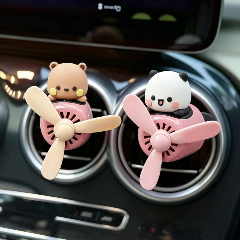 Car Air Freshener Vent - Heißer Cartoon Bubu Yier Figur Flugzeugpilot