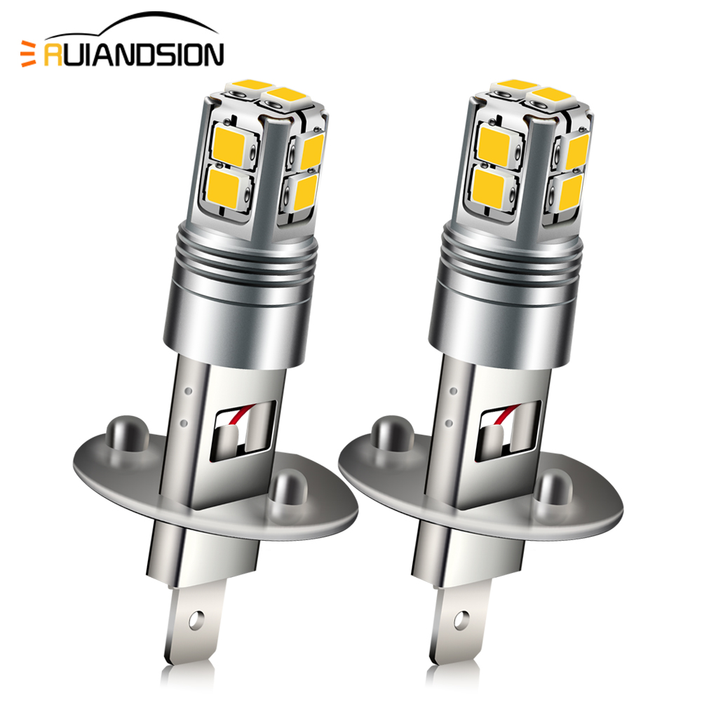 Car Accessories Xcent - 6–40 V H1 H3 superhelle LED-CANBUS-Lampen,
