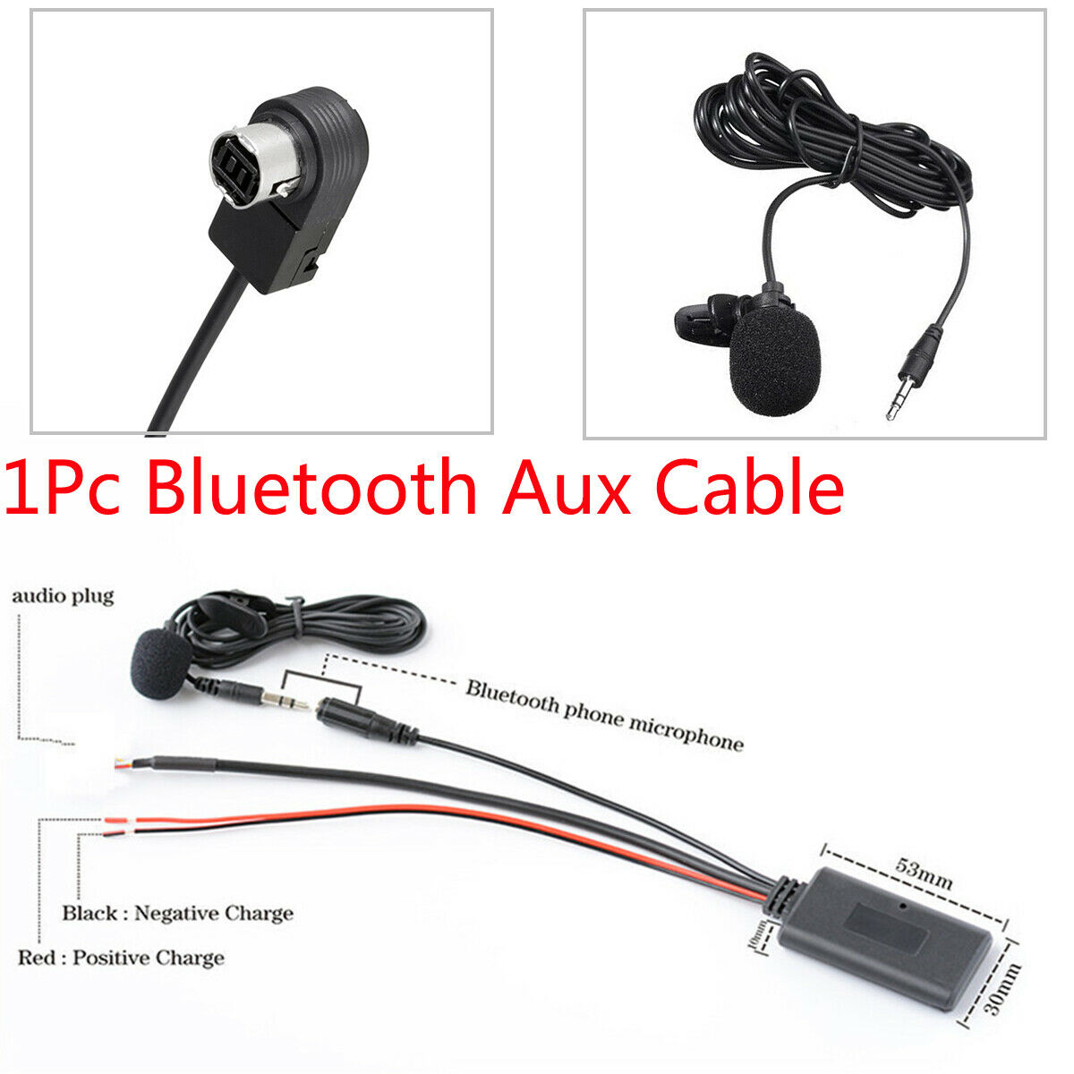 Car Accessories Jvc - Auto Bluetooth 5.0 Mikrofon Freisprecheinrichtung AUX-Kabel