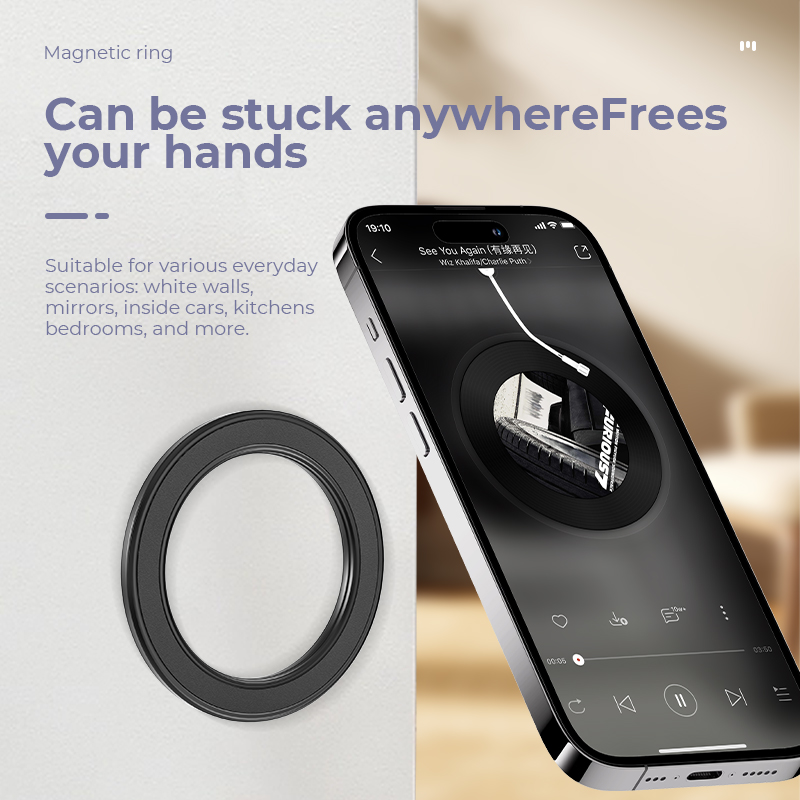 Car Phone Holder Magnetic - Für Magsafe Starke Magnetische Ring Telefon