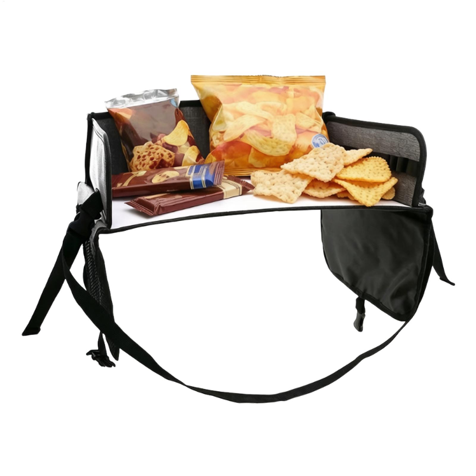 Car Seat Organizer - Auto-Aktivitätstisch mit Tasche, faltbarer Organizer, interaktive