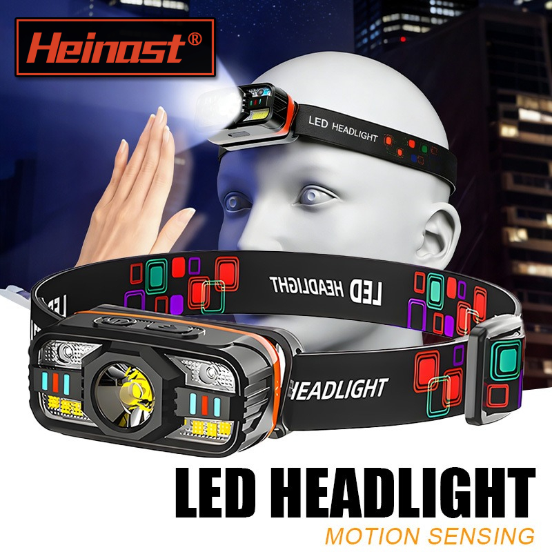 Led Headlight Bulbs - USB wiederaufladbare LED-Stirnlampe, tragbare Leuchte mit