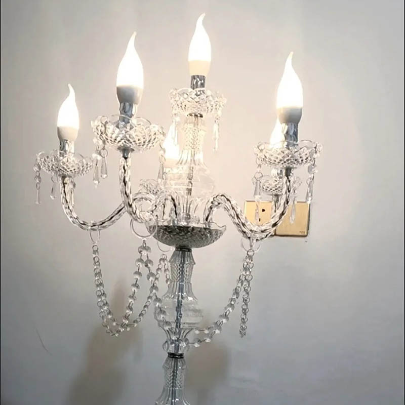 Led Headlight Bulbs - Moderne Luxus-Kerzenlampen Hochzeits-Tischdekoration Elegante Tischlampe Wohnzimmer-Kerzenlichter