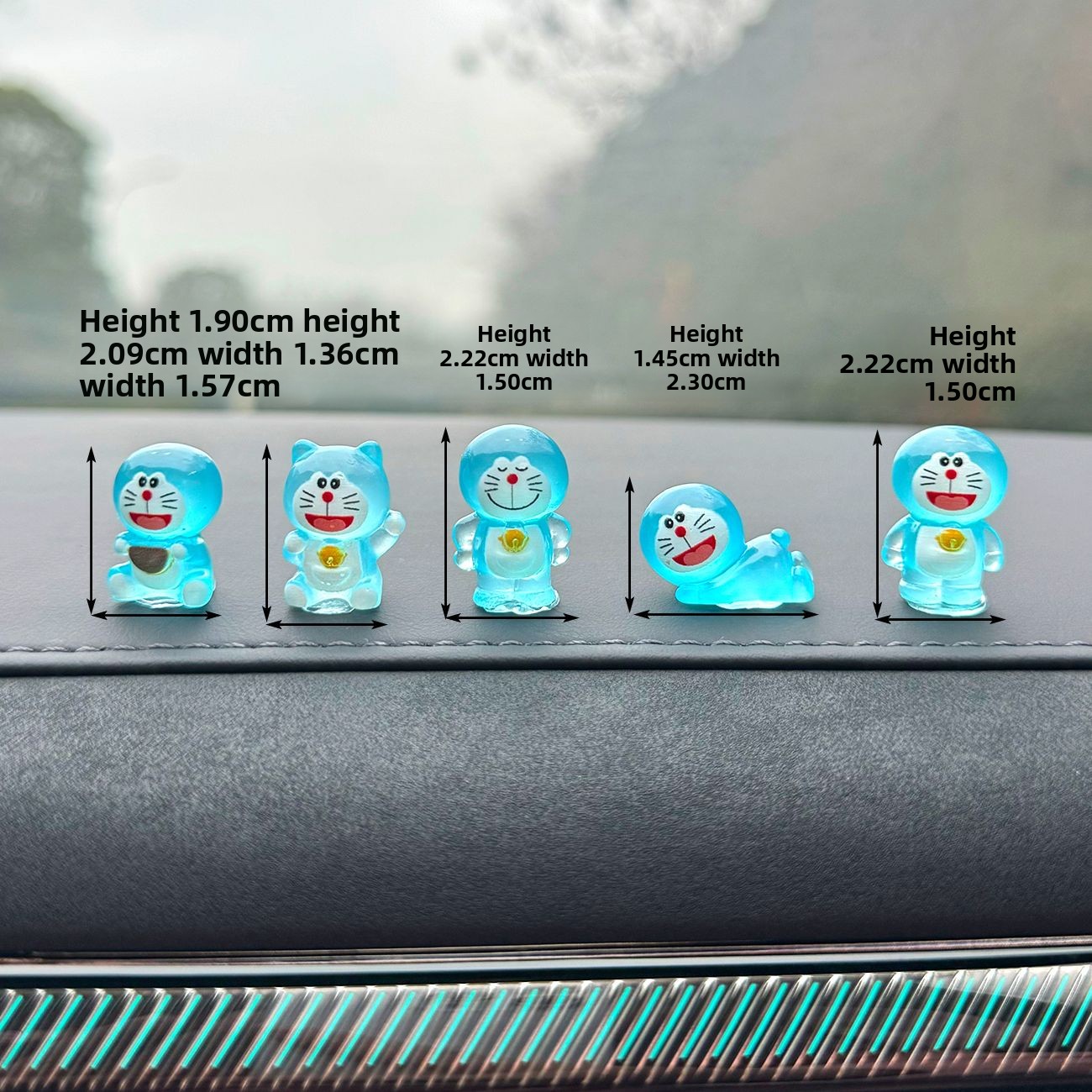 Doraemon Leuchtende Tischdekor – Car Accessories Etsy Bewertung und Preis