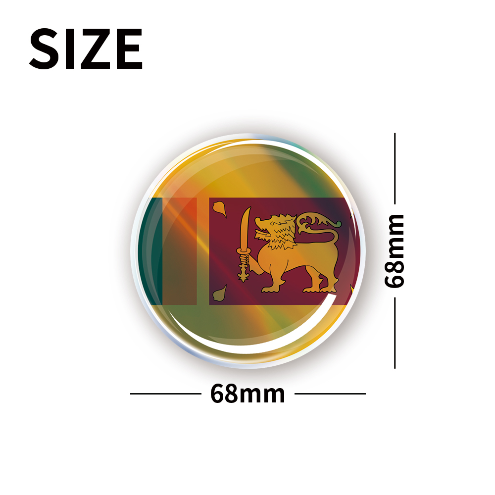 Sri Lanka Flagge Slowakei Slow – Car Accessories Thailand Bewertung und Preis