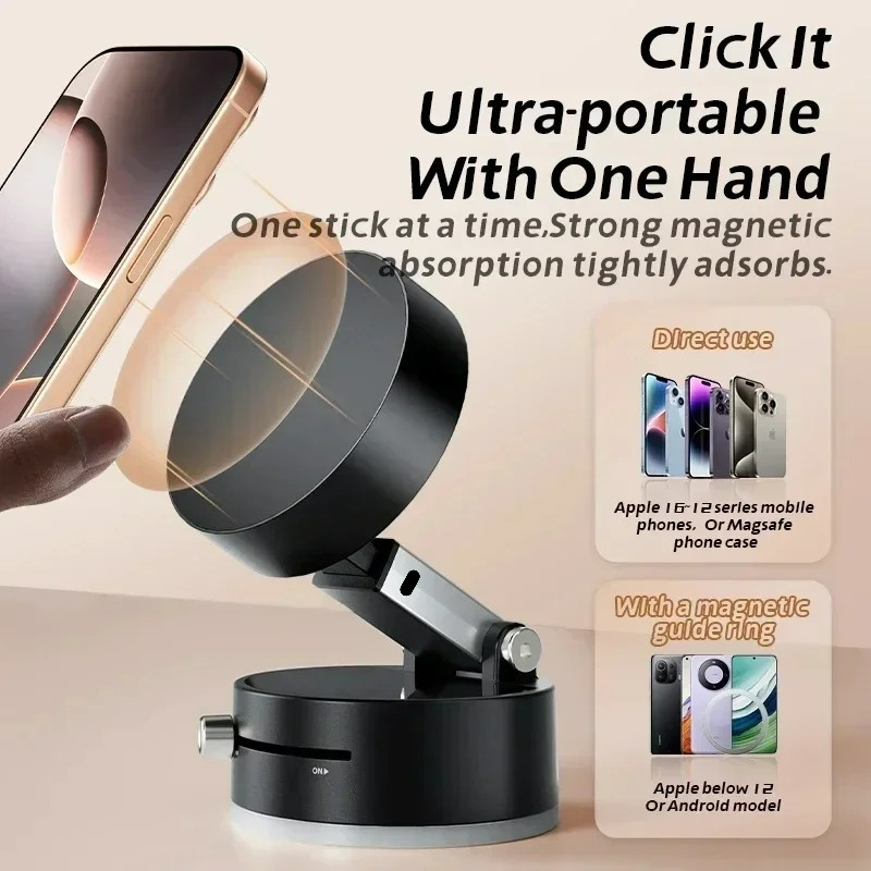 Hochleistungs-Magnet-Vakuumhal – Car Phone Holder Magnetic Bewertung und Preis