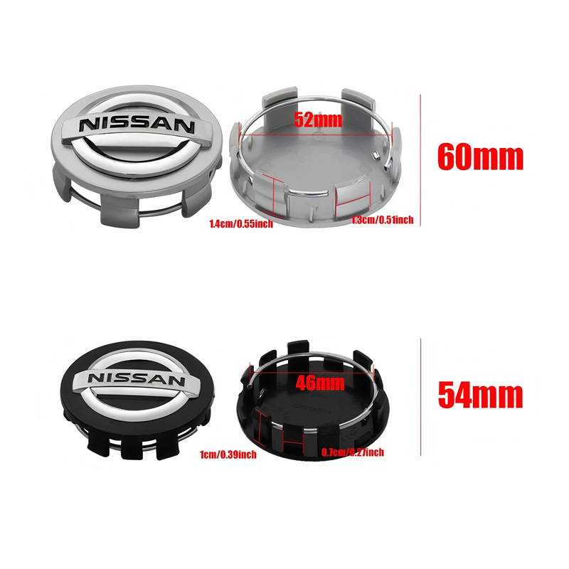 54/60mm Auto-Radnabenkappen Re – Car Accessories Xcent Bewertung und Preis