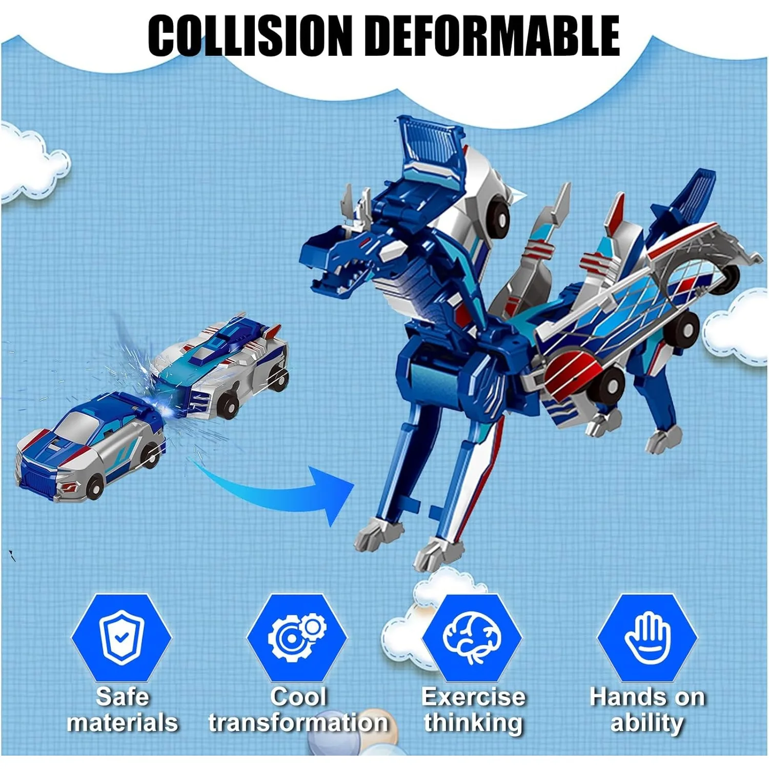 Kollisions-Transformierendes D – Car Accessories For Boys Bewertung und Preis