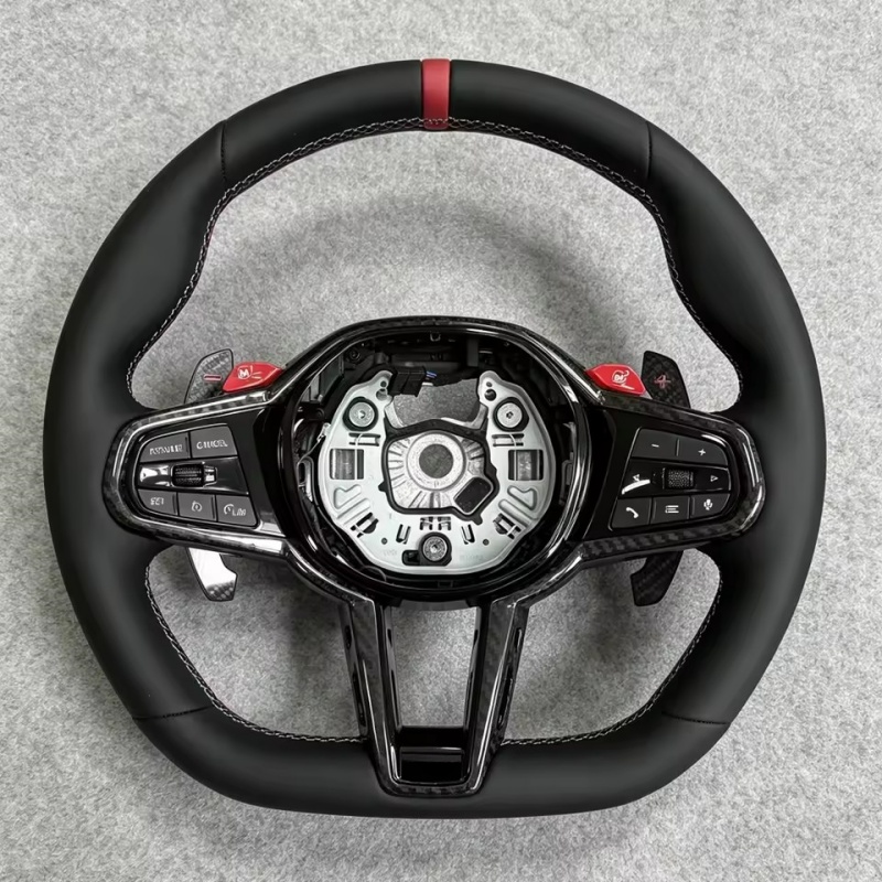 Lenkrad aus Leder für BMW G-Se – Car Accessories For Steering Wheel Bewertung und Preis