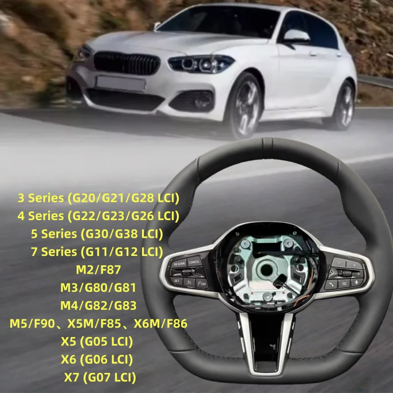 Lenkrad aus Leder für BMW G-Se – Car Accessories For Steering Wheel Bewertung und Preis