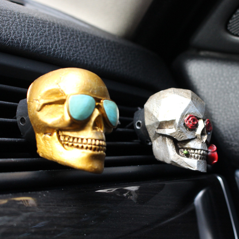 2 ‌ Stück/Set Harz Rose Skull  – Car Air Freshener Vent Bewertung und Preis