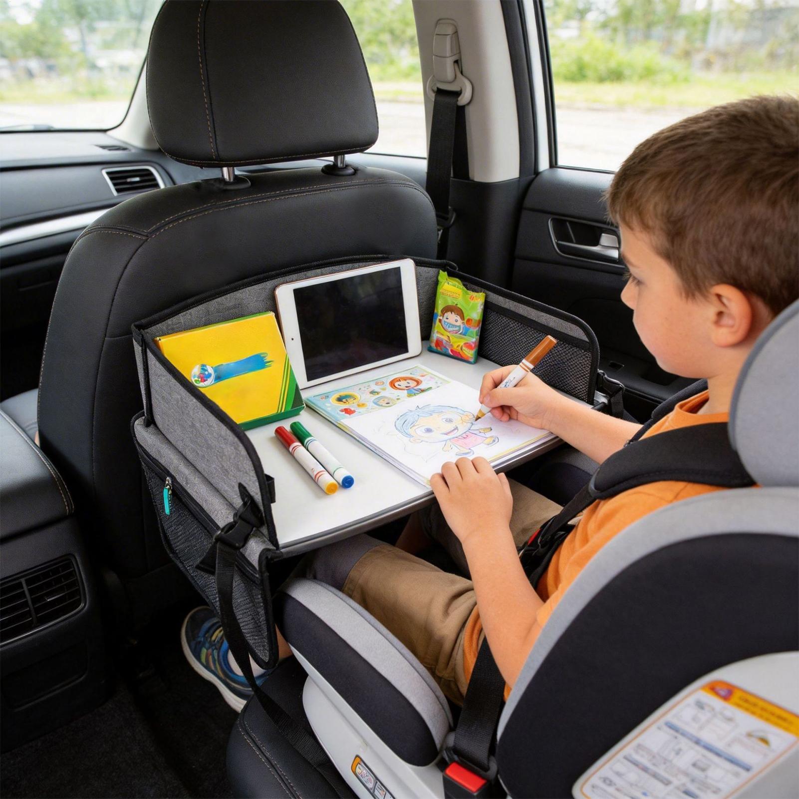 Reise-Tablett für Kinder mit T – Car Seat Organizer Bewertung und Preis