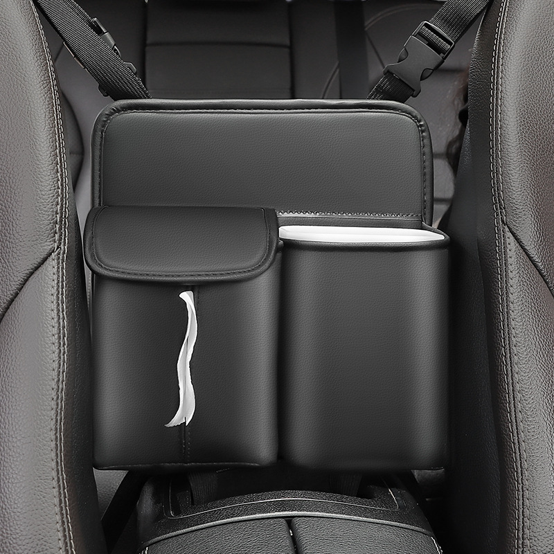 Auto-Sitzorganizer aus Leder:  – Car Seat Organizer Bewertung und Preis