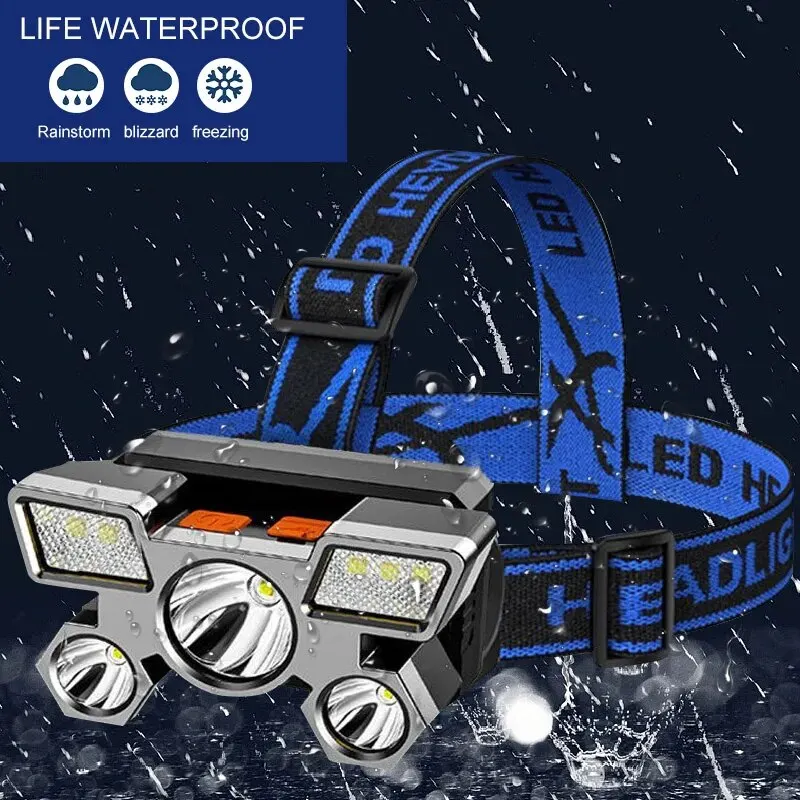 5-LED-Taschenlampe, wiederaufl – Led Headlight Bulbs Bewertung und Preis
